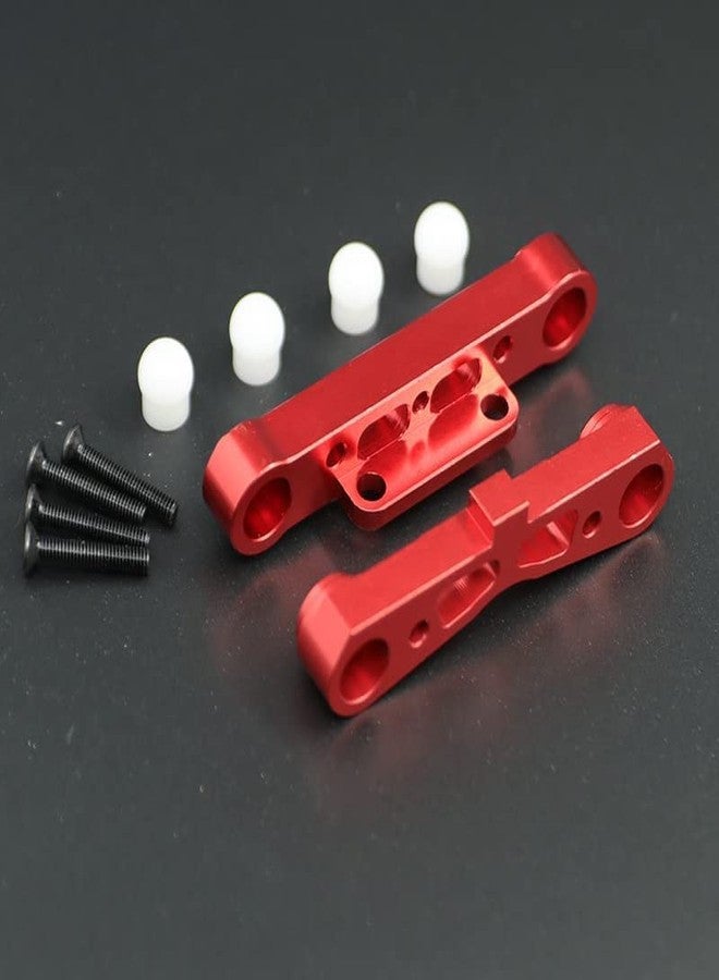 UURCSKY Aluminum Composite Suspension Mount Set for Arrma 6S Typhon Kraton Notorious 6S Felony Infraction V2 Limitless Mojave Tailon 6S BLX 1/8 Fixing Arm Upgrades Part (Red) - Image 4